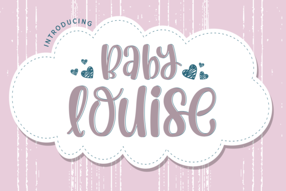 Baby Louise Font: Whimsical Design for Digital Marketing