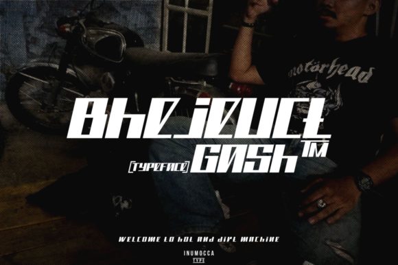 Bhejeuct Gash Font for Business