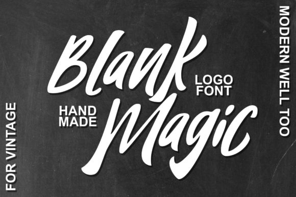 Blank Magic Font for Business
