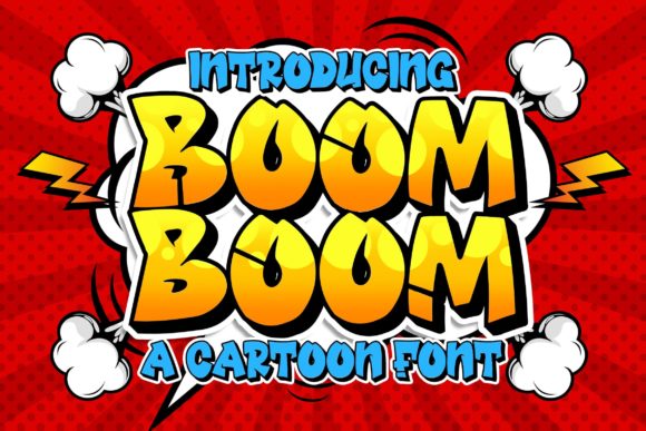 Boom Boom Font for Business Branding