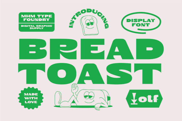 Bread Toast: A Bold Font for Business