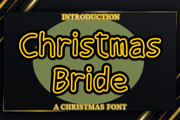 Christmas Bride Font Review