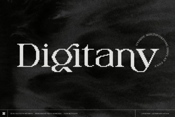 Digitany: A Font for Business Brilliance