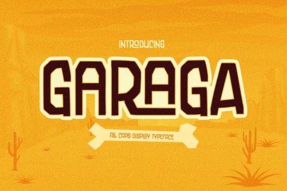 Garaga Font: A Dazzling Display Type