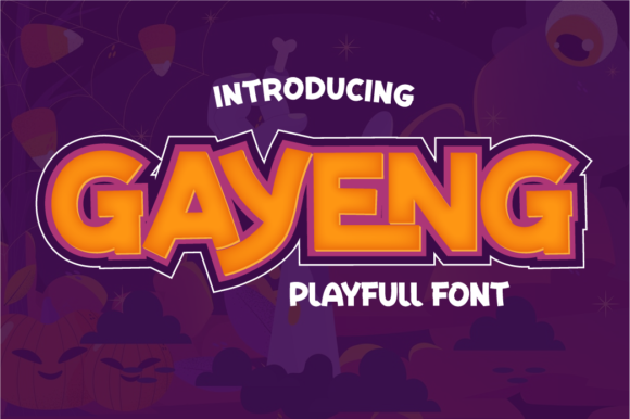 Gayeng: A Playful Display Font