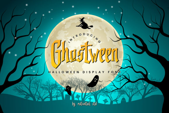 Ghostween: Spooky Display Font