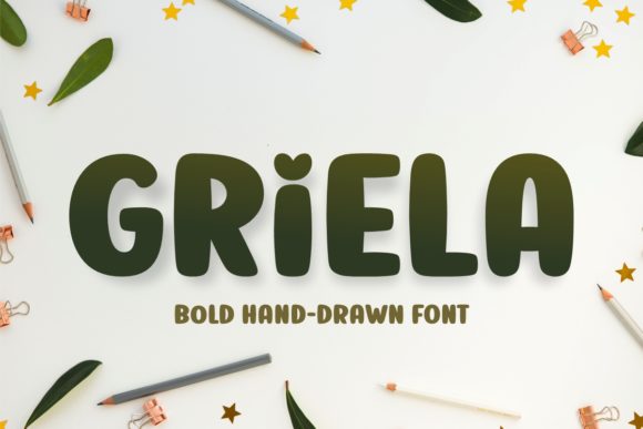 Griela: A Bold Display Font for Designers