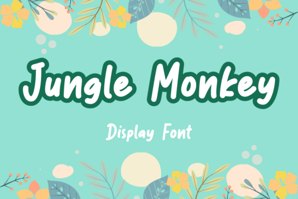 Jungle Monkey: A Wild Typeface