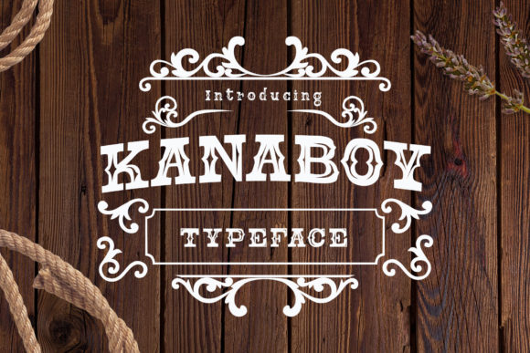 Kanaboy: A Bold Display Font for Impactful Design