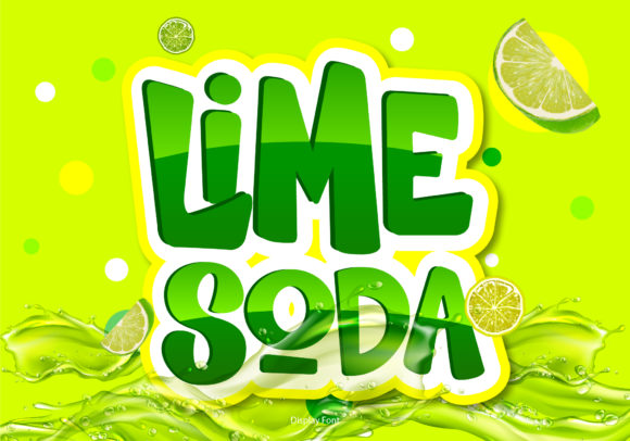 Lime Soda Font: Bold & Quirky