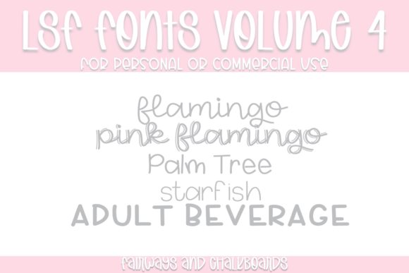 LSF Volume 4 – A Bold Display Font