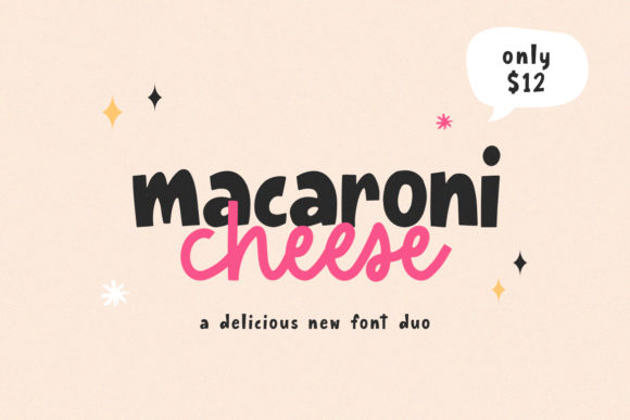 Macaroni Cheese: A Font That Speaks Volumes