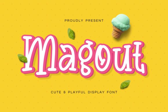 Magout: A Bold Display Font for Creative Web Design