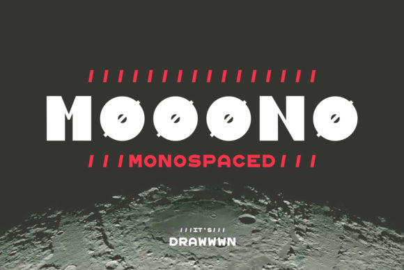 Mooono: A Bold Display Font
