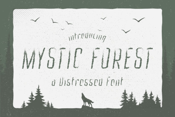 Mystic Forest Font for Dramatic Design