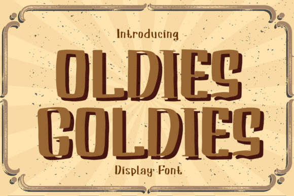 Oldies Goldies Font Review