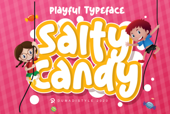 Salty Candy Font for Business