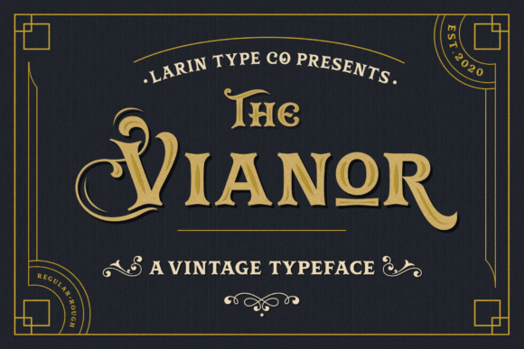 Vianor: A Bold Font for Business Branding