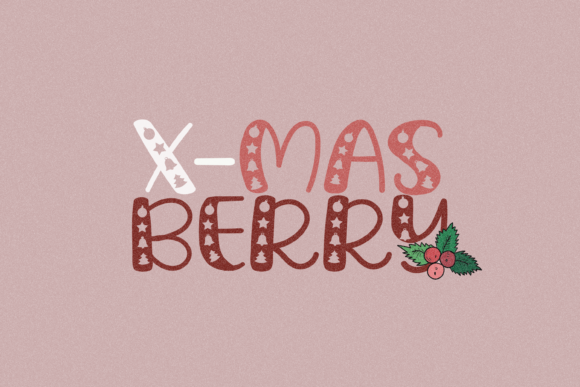 X-Mas Berry Font Review